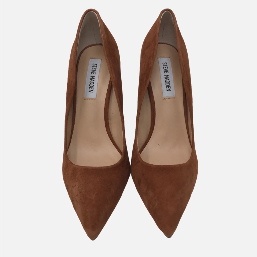 Steve Madden Women's Chestnut Suede Pumps